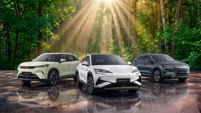 BYD #GoElectric - Дополнительная выгода <br>до 1 000 000 тг на электрический BYD