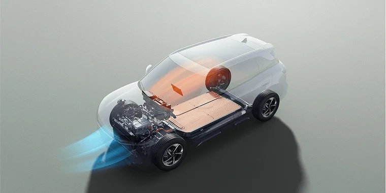 BYD YUAN UP Тиімділігі жоғары жылу сорғысы жүйесі